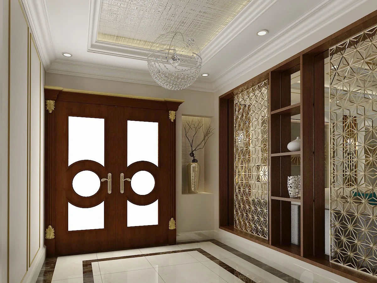 Residential villa interior
